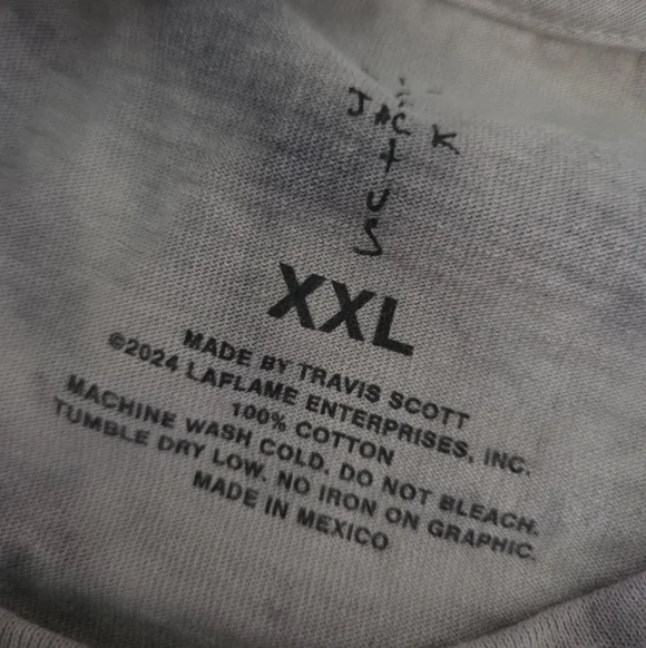 Travis Scott Cactus Jack x Ralph Steadman "Fear" T-shirt - Picture 3 of 10